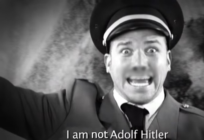 High Quality I am not Adolf Hitler Blank Meme Template