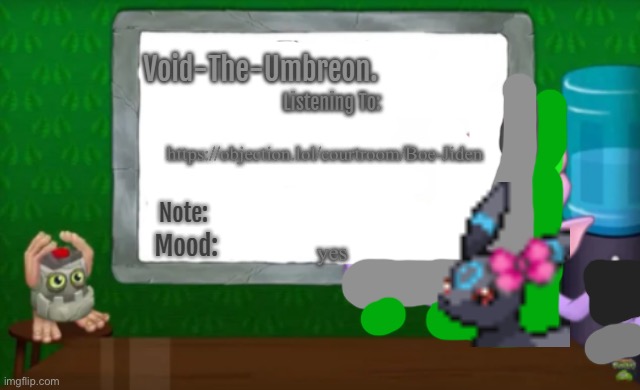 Void-The-Umbreon.'s MSM Announcement Template | https://objection.lol/courtroom/Boe-Jiden; yes | image tagged in void-the-umbreon 's msm announcement template | made w/ Imgflip meme maker
