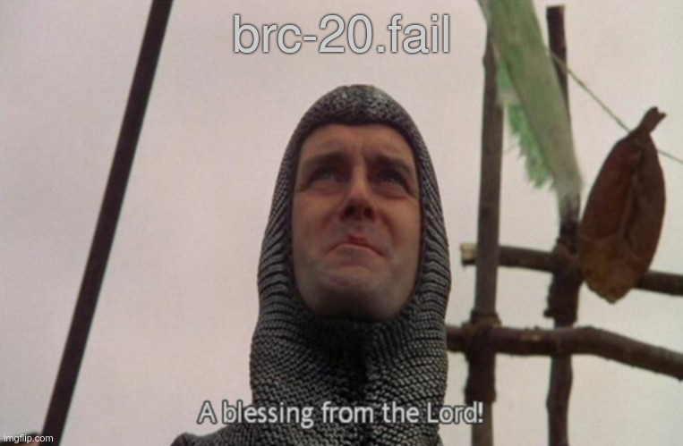 A blessing from the lord | brc-20.fail | image tagged in a blessing from the lord | made w/ Imgflip meme maker