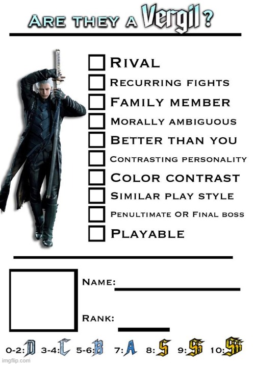 Do it | image tagged in vergil,dmc,oh wow are you actually reading these tags,are they a vergil | made w/ Imgflip meme maker