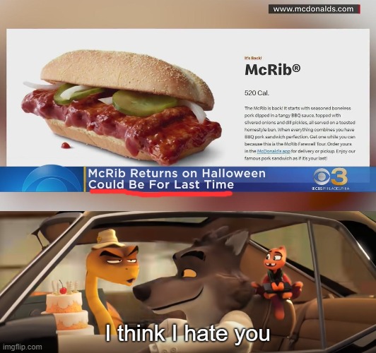 MickeyDEES | image tagged in mcdonalds,i think i hate you | made w/ Imgflip meme maker