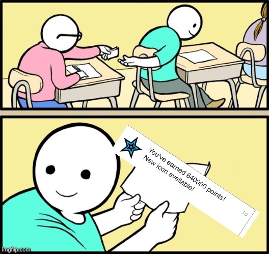 Yay (#917) | image tagged in wholesome note passing,imgflip points,points,stars,memes,yessir | made w/ Imgflip meme maker