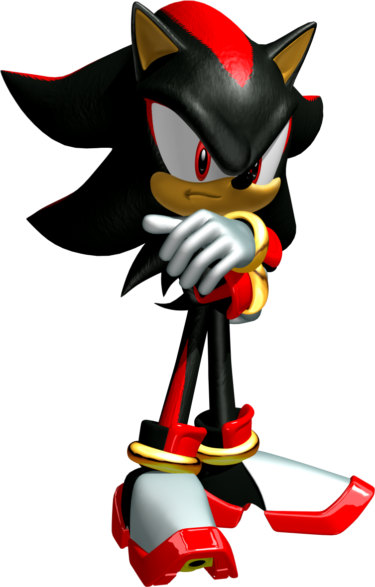 High Quality Shadow The Hedgehog ( Heroes ) Blank Meme Template