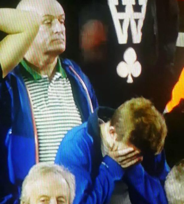 High Quality Everton Fan Crying Blank Meme Template