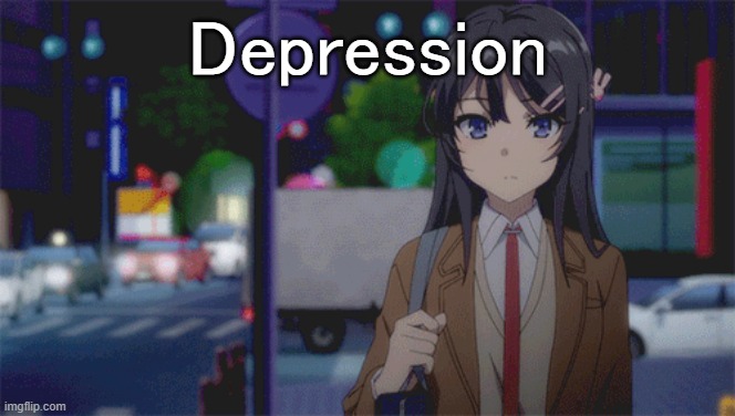 In a mood today | Depression | image tagged in maisan | made w/ Imgflip meme maker