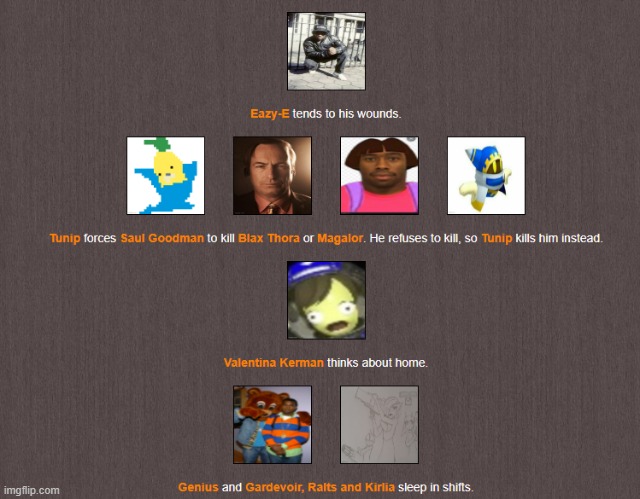 Night 2 ends with SAUL NOOOOOOOOOOOOOOOO | image tagged in hunger games | made w/ Imgflip meme maker