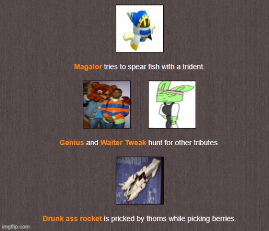 Day 3 is done. | image tagged in hunger games | made w/ Imgflip meme maker