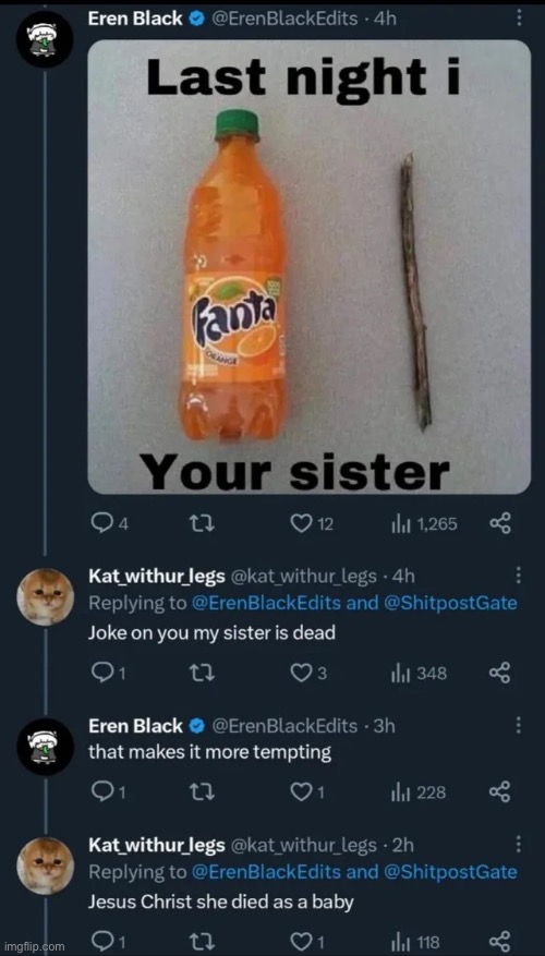 Cursed_sister | image tagged in cursed,comments,funny | made w/ Imgflip meme maker
