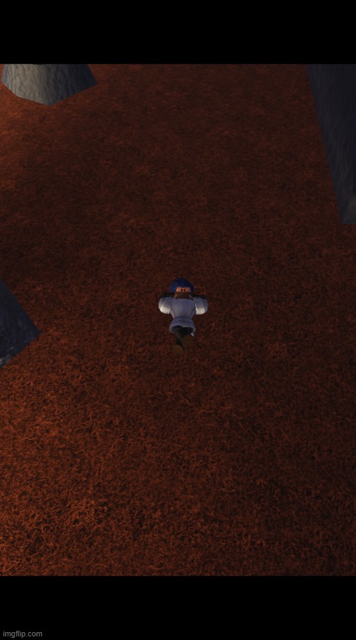 Laying on the orange grass | made w/ Imgflip meme maker