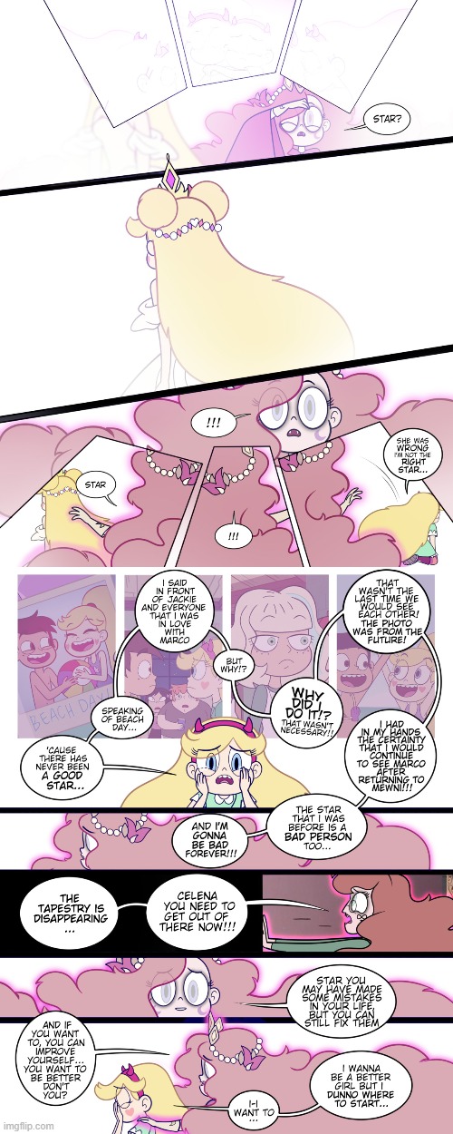 Stellar Collision (Part 5C) | image tagged in comics/cartoons,star vs the forces of evil | made w/ Imgflip meme maker