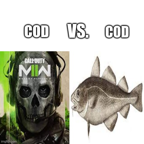 VS. COD; COD | made w/ Imgflip meme maker
