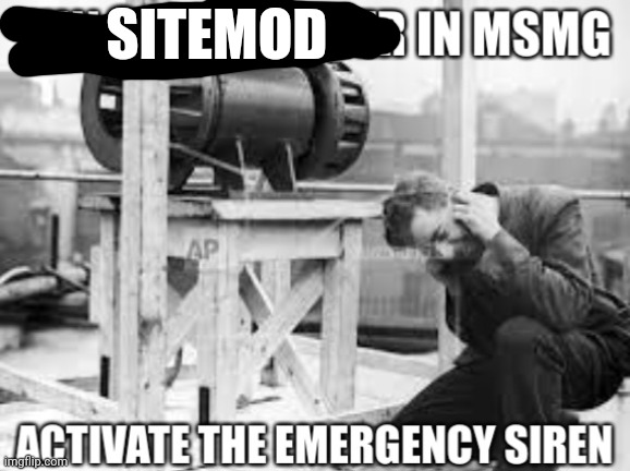 Everyone stop being racist | SITEMOD | image tagged in fun stream user in msmg | made w/ Imgflip meme maker
