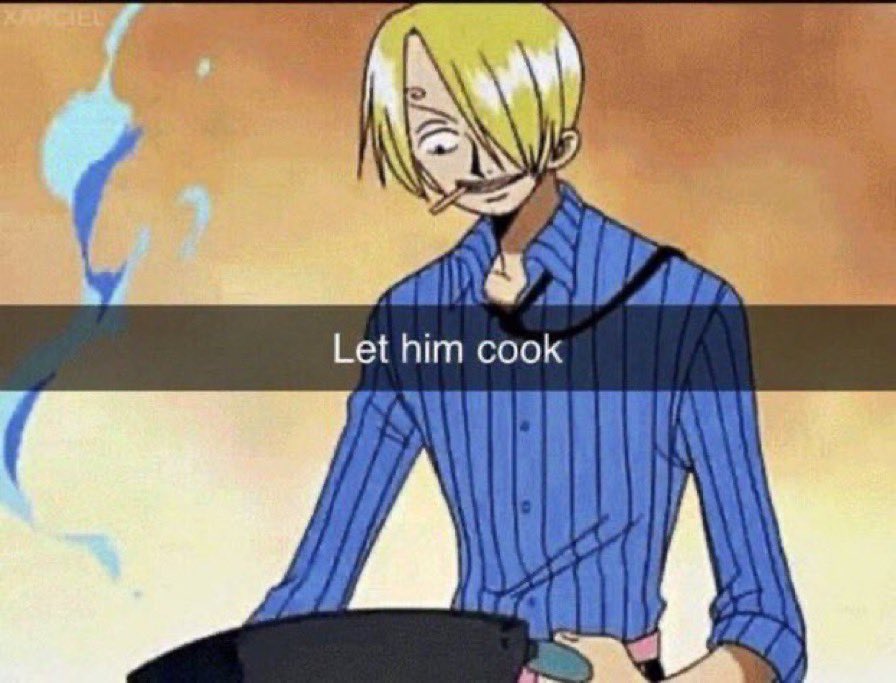 Let him cook Blank Meme Template