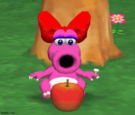 Birdo Aple | image tagged in birdo aple | made w/ Imgflip meme maker