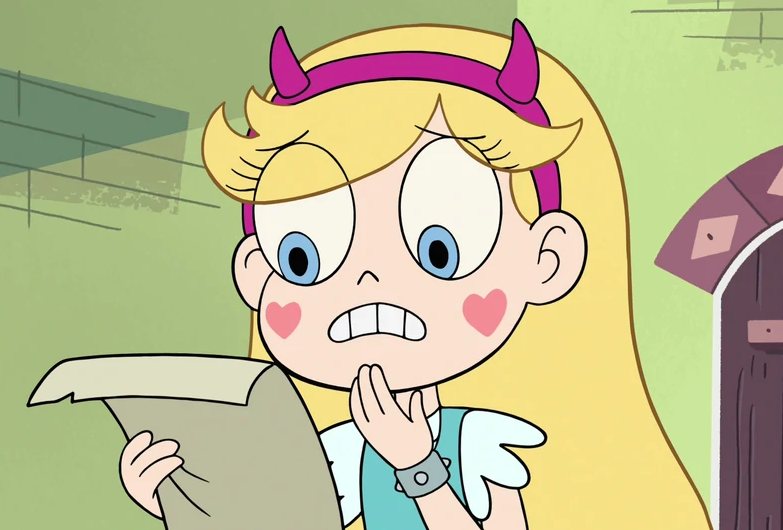 High Quality Star Butterfly "WTF Did i just read" Blank Meme Template