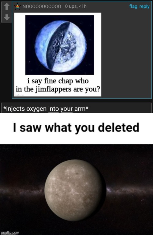 image tagged in mercury i saw what you deleted | made w/ Imgflip meme maker