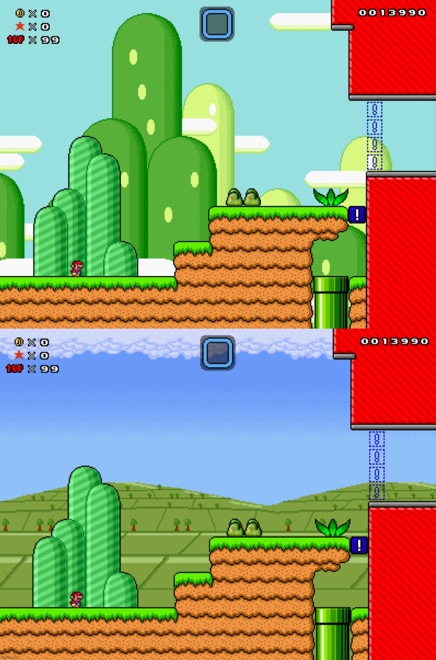 which background looks better? (for the farm level) | made w/ Imgflip meme maker