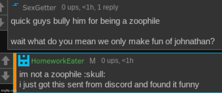 chronically online mfs when you dont use /s to reassure their braindead asses arent stupid | made w/ Imgflip meme maker