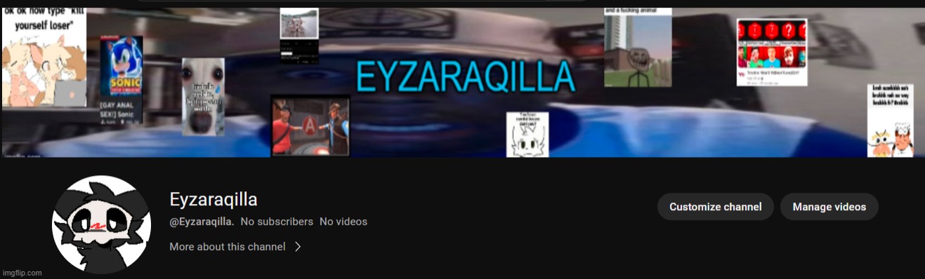 finally new youtube channel | made w/ Imgflip meme maker