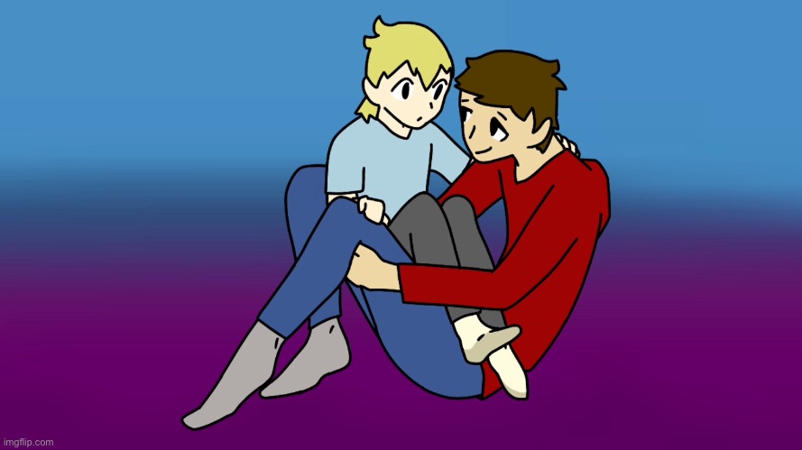 Je Dustin et James de la baguette oui oui mon Amir. Lol idk- but Dustin looks so cuteeeee ^^ | image tagged in used a base,but cant find creator,oops | made w/ Imgflip meme maker