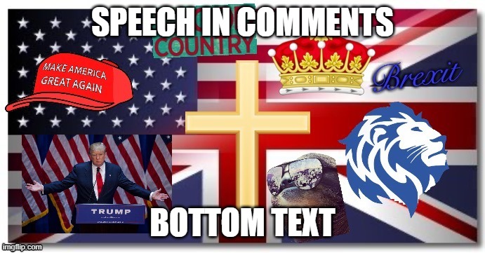 Pre-election victory speech in comments! Bottom text! | SPEECH IN COMMENTS; BOTTOM TEXT | image tagged in sloth conservative party,conservative party,speech,based,baseder,basedest | made w/ Imgflip meme maker