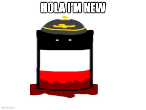 Hi? | HOLA I'M NEW | image tagged in blank white template | made w/ Imgflip meme maker