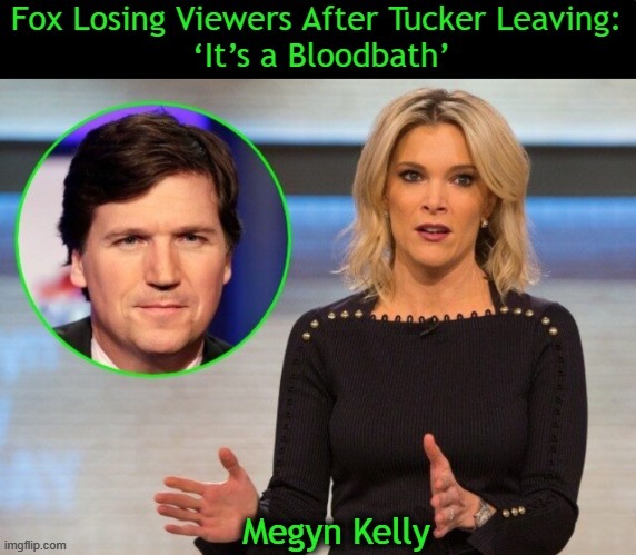 Censorship Comes With Consequences. "They lost HALF their audience.” | image tagged in politics,tucker carlson,fox news,censorship,consequences,truth | made w/ Imgflip meme maker
