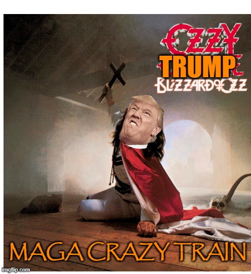 The crazy train has derailed | TRUMP; MAGA CRAZY TRAIN | image tagged in donald trump,crazy,train,maga,politics | made w/ Imgflip meme maker