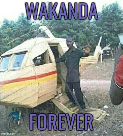 If Wakanda was a real place. | WAKANDA; FOREVER | image tagged in memes | made w/ Imgflip meme maker