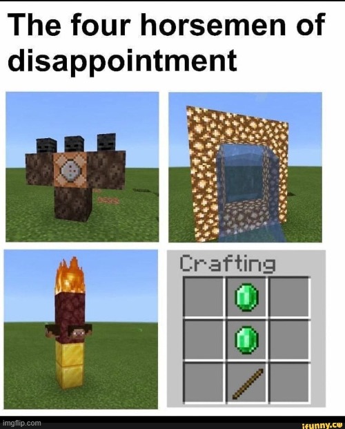 All the OG kids remember these, i remember having a mental breakdown when i was 7 because the aether portal wasn't real | image tagged in minecraft,relatable | made w/ Imgflip meme maker