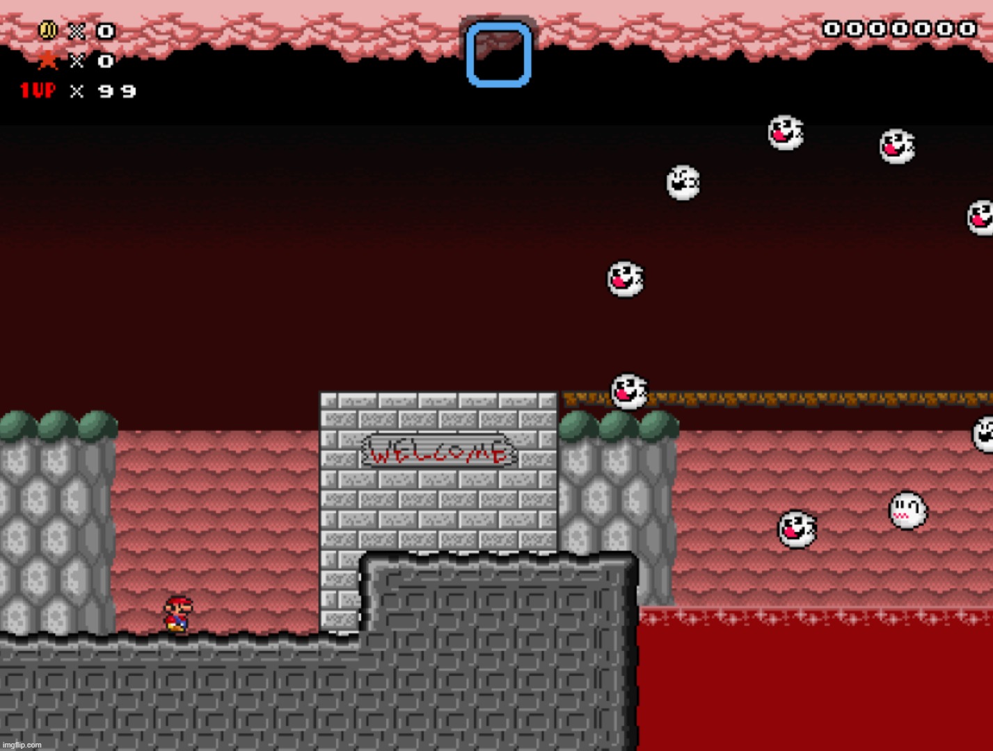 one of the last few levels of the game | made w/ Imgflip meme maker