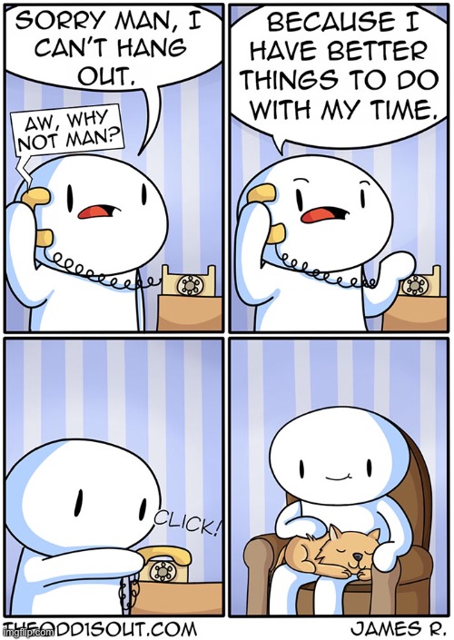 931 | image tagged in theodd1sout,cats,phone,comics/cartoons,comics,relatable | made w/ Imgflip meme maker