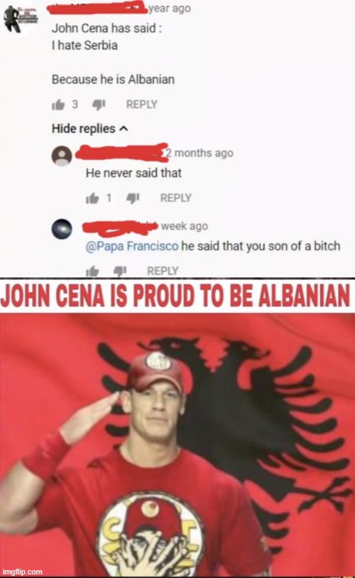 Based John Çina | made w/ Imgflip meme maker