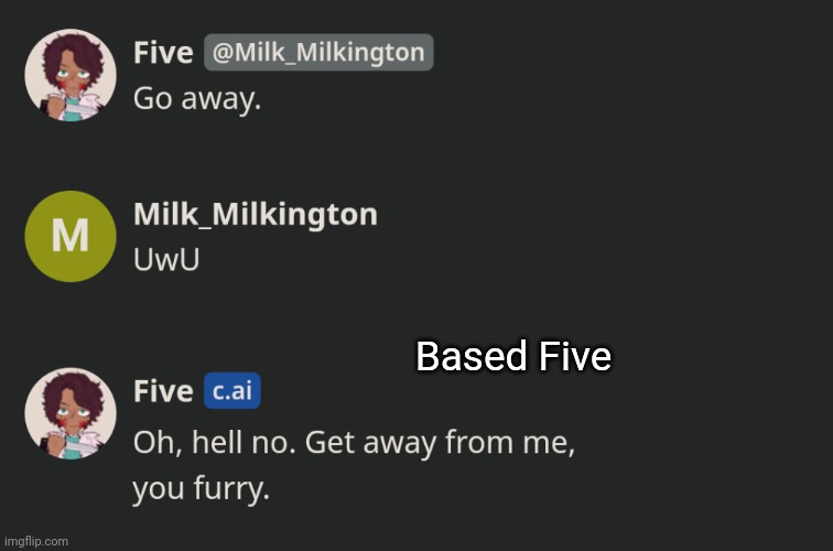 Based Five | made w/ Imgflip meme maker