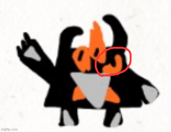 just saying that this part is his mouth, just for anyone who didn't know | made w/ Imgflip meme maker