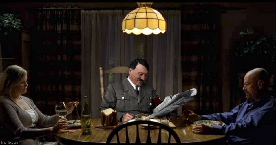 ㅤ | image tagged in adolf hitler reading newspaper in breaking bad | made w/ Imgflip meme maker