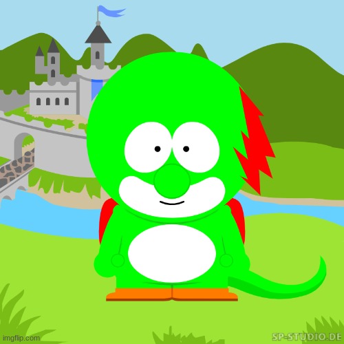 I tried to recreate Yoshi in South Park (Requested by Ihsoyotic) | made w/ Imgflip meme maker