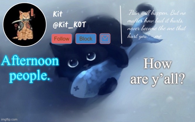 .... | Afternoon people. How are y’all? | made w/ Imgflip meme maker