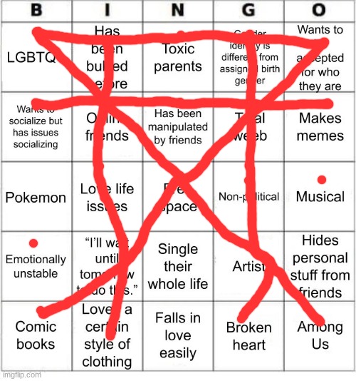 :D | image tagged in thesuitedgayweeb's bingo | made w/ Imgflip meme maker