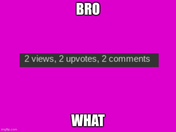 2 | BRO; WHAT | image tagged in weird | made w/ Imgflip meme maker