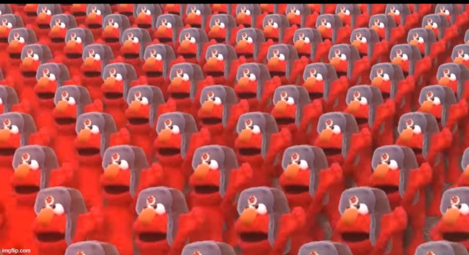 Communist elmo | image tagged in communist elmo | made w/ Imgflip meme maker