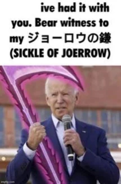 ITS JOEVER KID |バイデンブロー！ | made w/ Imgflip meme maker