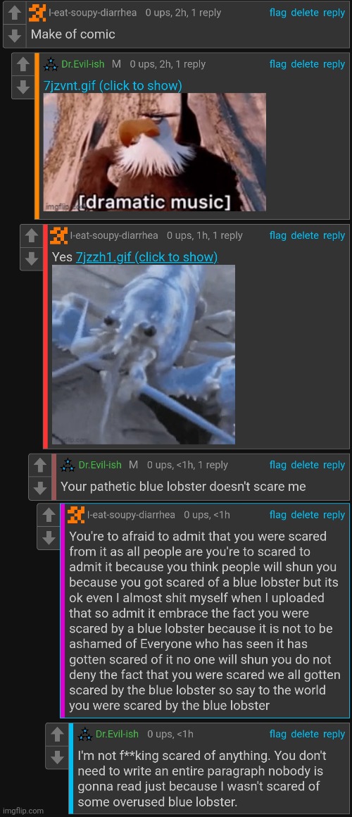 Thinking of banning soupy | made w/ Imgflip meme maker