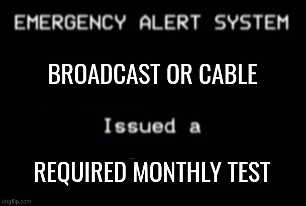 EAS Gigachad meme : r/EmergencyAlertSystem