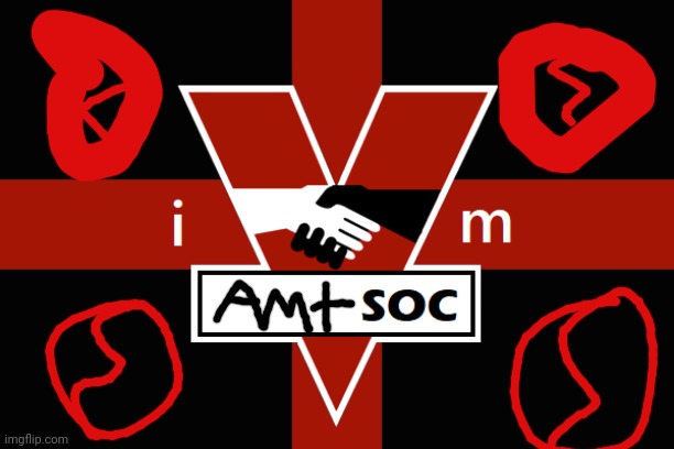 Amtsoc flag Blank Meme Template