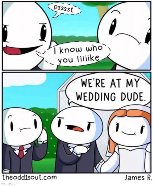 945 | image tagged in wedding,like,comics,theodd1sout,comics/cartoons,funny | made w/ Imgflip meme maker