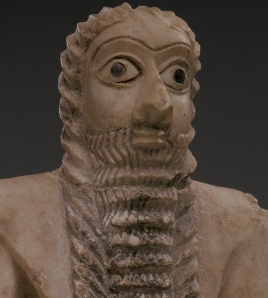 Sumerian statue Blank Meme Template
