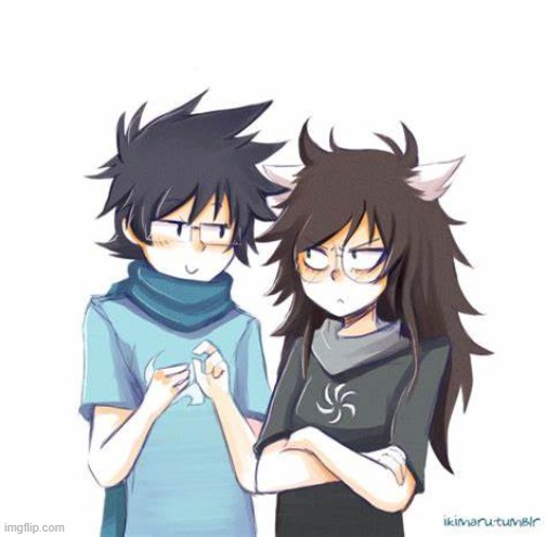 Jade and John | image tagged in jade and john | made w/ Imgflip meme maker