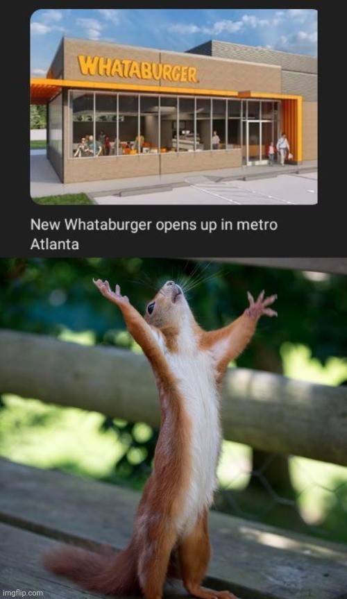 Near my location, finally | image tagged in finally,whataburger,restaurant,memes,metro,atlanta | made w/ Imgflip meme maker