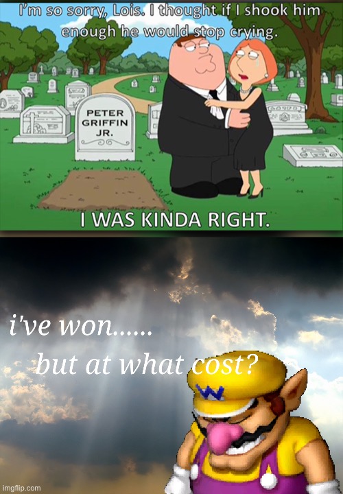 image tagged in i have won but at what cost | made w/ Imgflip meme maker